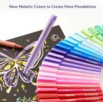 Acrylic Markers with Doodle Bag 60 Colors - Image 9